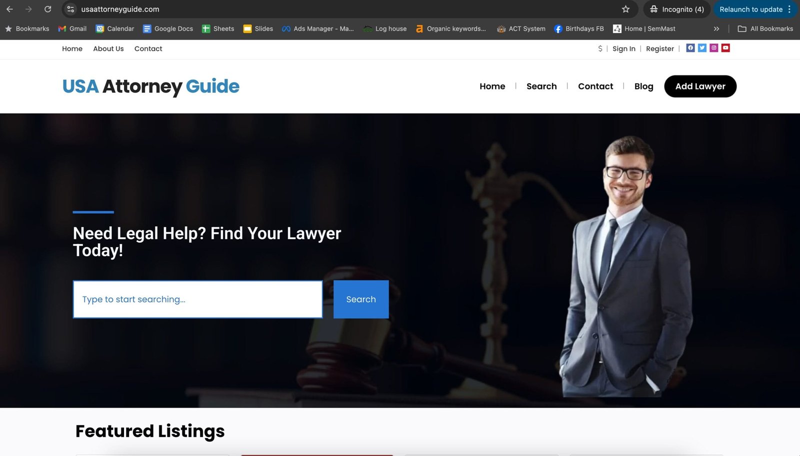 USAAttorneyGuide.com Unveils Modernized Website Redesign, Enhancing Mobile Friendliness and User Experience